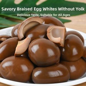 Five Spice Flavored Broken Egg Pieces High Protein Snack Ready to Eat