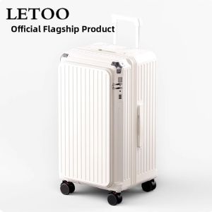 letoo | Expandable Large Capacity Shock Absorption Braking Wheel Travel Luggage