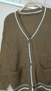 Sweater Cardigan Raj Anak Perempuan Allsize 3 sd 7 Tahun Tebal Dan Lembut Yoona Cardy