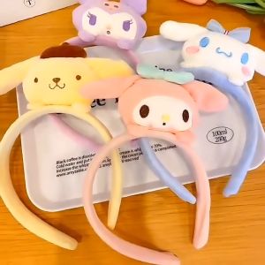 HK BD1872 Bando Wanita Korea Motif Boneka Kartun 3D Bandana Aksesoris Rambut Kepala Fashion