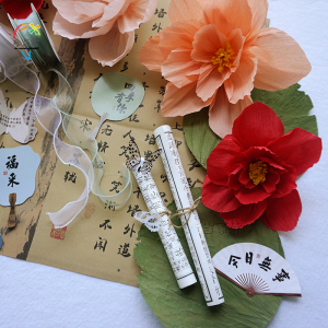 Modern Simple Style Wall Decor Stickers for Kindergarten Classrooms Creative Spring Lotus Leaf Lotus Flower Wall Art Decor