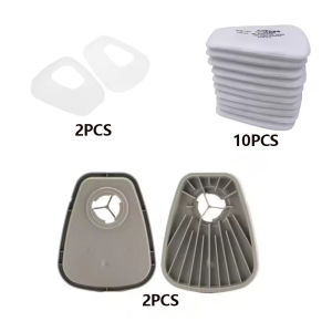 Electrostatic 5N11 Dust Filter 501 503 603 Adapter For 3M 6200/7502/6800/FF402 Respirator Painting Spraying Gas Mask Accessories