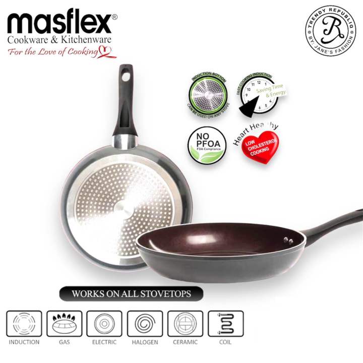Masflex Original Evolution Ceramic NonStick Induction Fry pan Lazada PH
