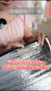 BenBo Waterproof Double-Sided Aluminum Picnic Mat – Lightweight Camping & Hiking Sleeping Mat