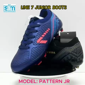 Line 7 L7 PATTERN JUNIOR Kids Football Shoes / Kasut Bola Sepak Budak