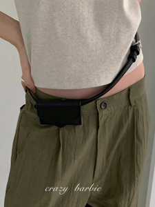 Fashionable Mini Square Waist Bag for Women Decorative Elegant Design Crossbody Bag Suitable for All Genders