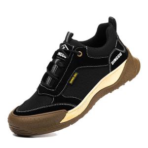 DINGGU | Puncture-Resistant Breathable Steel Toe Safety Shoes for Men