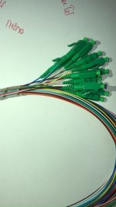 Túi 12 sợi Dây Nối Quang 12 màu LC / APC