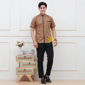 Baju Koko Pria / Koko Pria Dewasa / Koko Pria Lengan Pendek / Baju Muslim Pria / Baju Koko Pria Terbaru / Baju Muslim Pria Lengan Pendek
