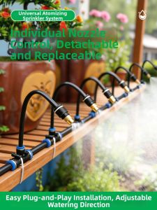 Automatic Watering System Single Head Control Removable Nozzle