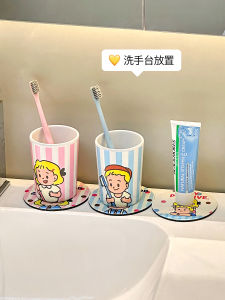 กระดาษซับน้ำดินสัตว์ทะเลสาบสำหรับโต๊ะล้างหน้า กระดาษซับน้ำสำหรับกรองน้ำ แผ่นรองแก้วน้ำสำหรับล้างปาก ตู้ซับน้ำสำหรับล้างหน้าในห้องน้ำ