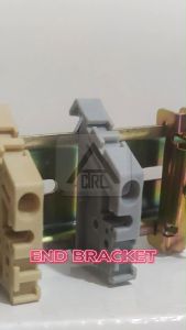 END BRACKET (10PCS/PACK) / STOPPER DIN RAIL MOUNTING 35mm HC710-2 / EW35 JXBS-BF (WHITE) / EW35 (YELLOW) EW35 JXBS-BF (GREY)  | VAT INCLUDED PRICES