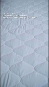 Matras Mattress Protector Size 20018016012010090x200cm / Matrass Protector Putih / Karet tebal / Bulu angsa Sintetis Pelindung Kasur Homesleeping