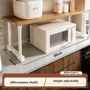 Countertop Microwave Oven & Appliance Storage Rack