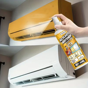 All-in-One Plastic Yellowing Remover & AC Refurbisher for AC UnitsFurnitureCar Interiors-Removes OxidationYellowing Scratches