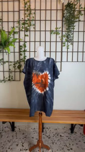 BAJU BALI ATASAN BLOUSE JUMBO PRINTING FIT TO XXXL TD/LOVE REAL PICT