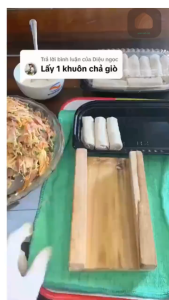 Khuôn Làm Nem cuốn tiện lợi Bằng Gỗ Tự Nhiên