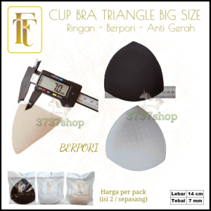 FT - CUP BUSA BRA TRIANGLE BIG SIZE (PADDING BRA)