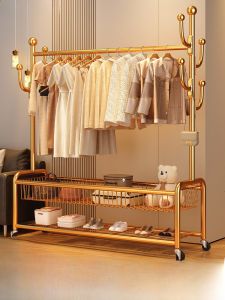 Giá Treo Quần Áo Bằng Thép Không Gỉ Có Thể Di Chuyển Trong Nhà Giỏ Đựng Quần Áo Đơn Giản Giá Treo Quần Áo Trong Nhà Giá Treo Quần Áo Ngoài Trời