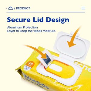 Kitchen Cleaning Wipes Strong Decontamination Kitchen Wipes Degreasing Lap Pembersih Dapur 厨房除油去污湿纸巾