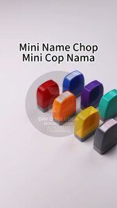 Mini Stamp Chop / Rubber Stamp / Pre Ink Rubber Stamp / Self Ink Rubber Stamp / Name Chop Chop Stamp In India Chop Seal - Lazada