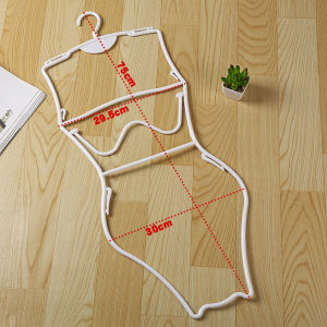 Plastic Swimwear Hanger Adult Bikini Set Clothes Hang Display Anti-Slip Children Swimsuit Hanger Chinese Style Storage Organizer
