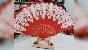 Kipas Lipat Chinese Tangan Nari Cantik Plastik Kipas Lipat Gaya China Tradisional souvenir