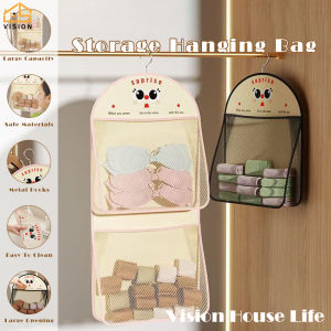 Tầm Nhìn Đa Lớp Đồ Lót Lưu Trữ Túi treo Áo Ngực Vớ Lưu Trữ túi lưới Có Thể Gập Lại tủ quần áo phòng ngủ Treo túi lưu trữ Cửa Tổ Chức Móc Áo