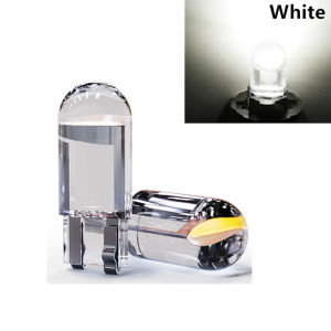 1/510/20/50PCS White Light T10 DC 12V Wedge License Plate Light Bulb ﻿Car LED Light Canbus Glass 6000k Reading Dome Lamp Marker