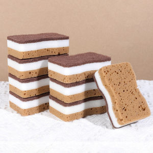 5/10/20 Pack Cleaning Sponge Block Sand Seaweed Sponge High Density Sponge Suitable For Kitchen Bathroom Cleaning Supplies