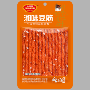 Xiangwei Bean Curd Snack Spicy Flavor Leisure Bagged Snack from Hunan Yiguan Garden Brand Tofu Dry Goods Chinese Specialty