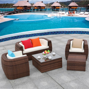 Outdoor Rattan Corner Sofa Set