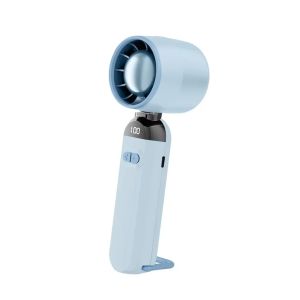 พัดลมพกพา พัดลมมือถือ ความเร็วฤดูร้อน พัดลมพกพาขนาดเล็ก ผู้หญิงผู้ชาย พัดลมส่วนตัวสําหรับท่องเที่ยว วันหยุด แคมป์ปิ้ง ฯลฯ