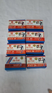 ลูกแม๊กขาเดี่ยว ตะปูยิงคอนกรีตดำ ตะปูคอนกรีต FST18 FST20 FST25 FST25 FST30 FST35 FST35 FST40 FST45 FST50 ยี่ห้อ HI-TOP ใช้กับปืนลม FST50