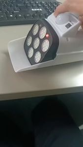 3 Modes Multi-angle Lighting High Simulation Camera Solar Surveillance Lights 77 LED/COB Outdoor Motion Sensor Wall Light