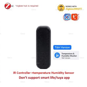 Zigbee Wireless IR Remote Control Temperature Humidity Sensor Controller Smart Home Automation For 2MQTT TUYA Zigbee Gateway