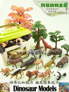 Realistic Educational Animal Toys Set