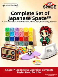 SPACECYCLE | Non-toxic Full Color Range DIY Pixel Bead Kit