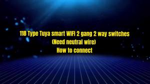 UBARO | Smart WiFi Light Switch 1/2/3/4 Gang US 118*75mm Tempered Glass Touch Panel Tuya APP Remote Voice Control Alexa Google Home Time