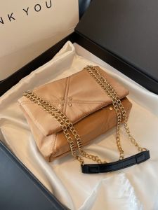 Fashionable Underarm Chain Small Bag Womens 2025 Summer New Style INS High Quality Versatile Single Shoulder Slant Cross Bag