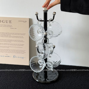 ชุดแก้วน้ำคริสตัลหรูหรา ชุดเก็บของสำหรับใช้ในบ้าน ชุดกาแฟ ชุดชา ของขวัญสำหรับย้ายถิ่นใหม่ กล่องของขวัญแบบแยกชิ้น