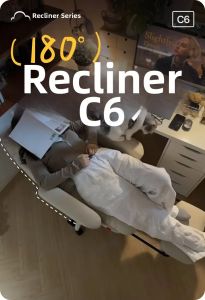 BOJOJAN | Reclinable Ergonomic Office Chair 180 Degree