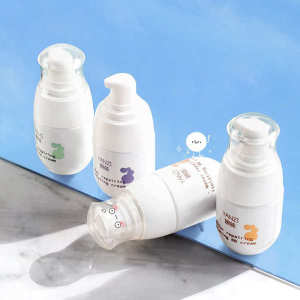 ♒Isolated BB Cream Student Makeup Front Milk Female Base Moisturizing Concealer Plain Face Hidden Pores Purple✳