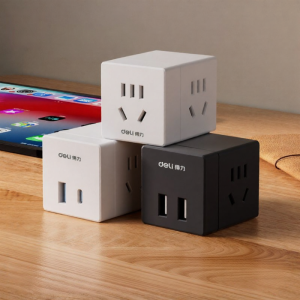 deli | Multi-Function USB Adapter Socket