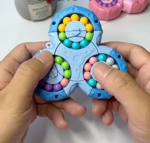 Đồ Chơi Xoay Hình Tam Giác Magic Bean - Đồ Chơi Xoay Trí Tuệ Giúp Giảm Lo Âu Quản Lý Căng Thẳng Quà Tặng Giáo Dục Yên Tĩnh Cho Người Lớn