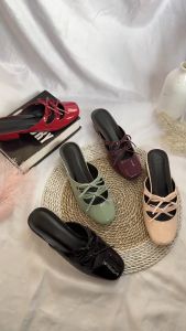 ABBUSHOES PK 05 SEPATU SLOP BAPAU PITA TRIANA 3CM