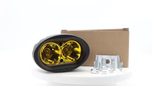 Led E-bike Headlight Auxiliary Driving Lamp Yellow Motorcycle Fog Light Work Spotlights Flood White For Rad Power Bikes Offroad