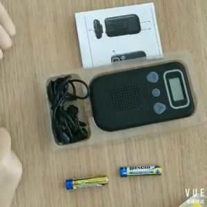 เครื่องช่วยฟัง สามารถแขวนไว้ที่เอว เครื่องช่วยการได้ยิน แบบคล้องหลังหู ระบบชาร์จไฟ แบตเตอรี่ Hearing aid(Battery)