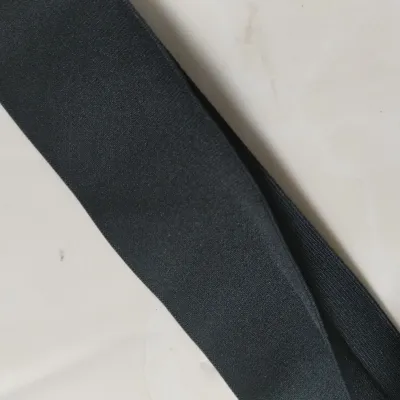 1 mét thun bản to rộng 5cm có xẻ rãnh kẹp may cạp váy làm dây nịt thun may thắt lưng màu trơn
