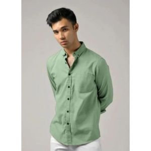 Kemeja Polos Pria / Kemeja cowok lengan panjang Kemeja Kantor